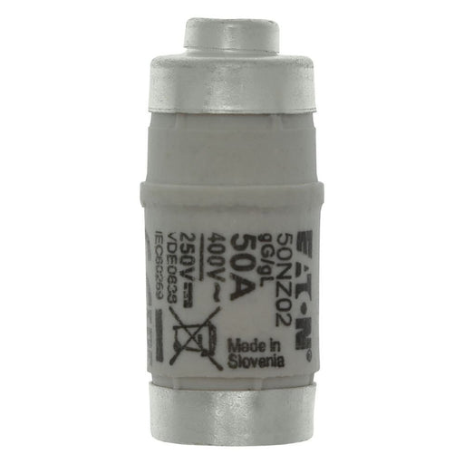 Eaton - D0-Sicherungseinsatz Sicherungseinsatz Nieders. SICHERUNG-#50NZ02 50A AC 400V 50kA − 10 Stück