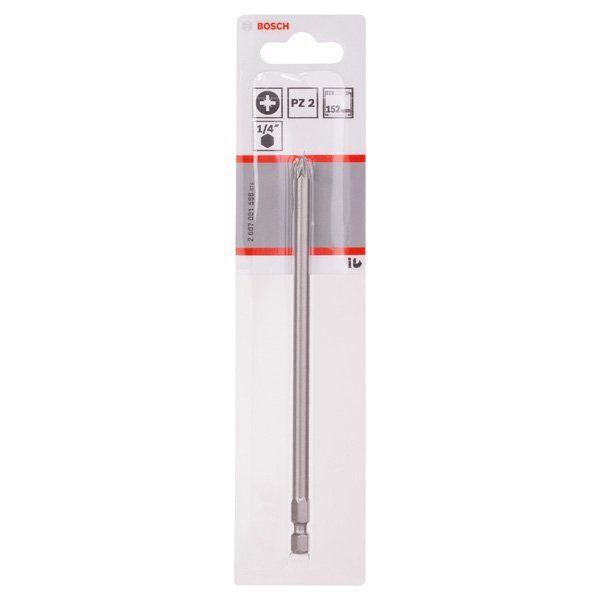 Bosch - Bit Schrauberbit Extra-Hart PZ 2607001588 2, 152 mm, 1er-Pack