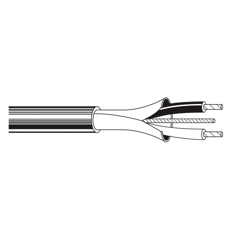 Belden - Daten- und Kommunikationskabel Datenkabel AWG22 9451SB 2 PP FS FRNHPO sw − 305 Meter