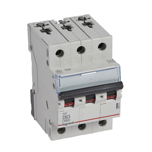 Legrand - Leitungsschutzschalter Leitungsschutzschalter Legrand 403761 D63A 3-polig 6kA − 1 Stück by Legrand
