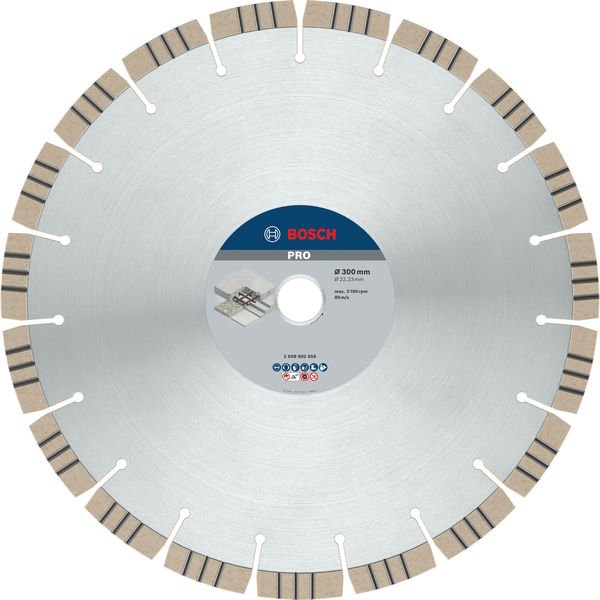 Bosch - Trenn-/Schleifscheibe Diamanttrennscheibe 2608602656 PRO Concrete
