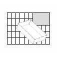 Cimco Werkzeuge - Sortimentskasten für Schrauben Facheinsatz 80-BA6-1 69x109x157mm