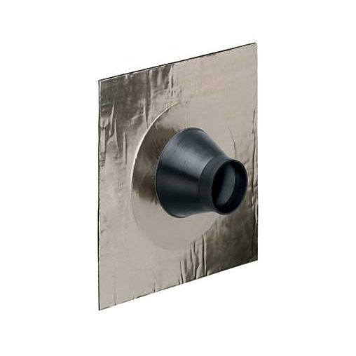 Kaiser - Zubehör/Ersatzteile für Dose/Gehäuse für Montage in der Wand/Decke Rohrmanschette 9079-52 D50-75 mm Alu-Butyl