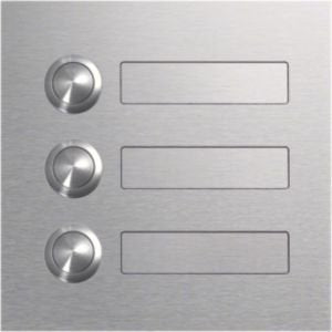 Elcom - Funktionsmodul für Türkommunikation 3-Taster+Schild GZM-130 MODESTA