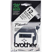 Brother - Schriftband Schriftbandkassette M-K231S BF.weiß/DF. schwarz