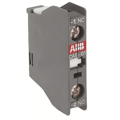 ABB Stotz S&J - Hilfsschalterblock CA5-01 frontseit. Montage,Ö