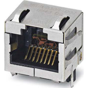 Phoenix Contact - Kontakteinsatz für Rundsteckverbinder RJ45-Buchseneinsatz VS-08-BU-RJ45-10G/LH Cat6,8p,Löt,Winkel