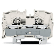 WAGO - Schutzleiter-Reihenklemme 2-Leiter-Schirmleiterklem. 2010-1208 10mm² − 25 Stück
