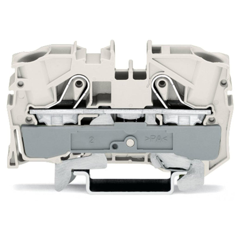 WAGO - Schutzleiter-Reihenklemme 2-Leiter-Schirmleiterklem. 2010-1208 10mm² − 25 Stück