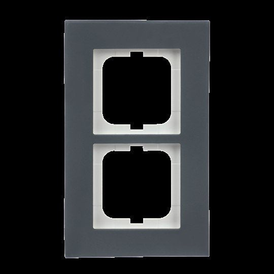 Busch-Jaeger - Abdeckrahmen Abdeckrahmen 1722-815 anthrazit carat  − 1 Stück
