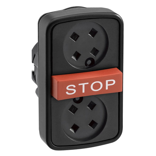 Schneider Electric - Frontelement für Drucktaster Dreifachdrucktaster ZB5AA791 D22mm o. Tastensch