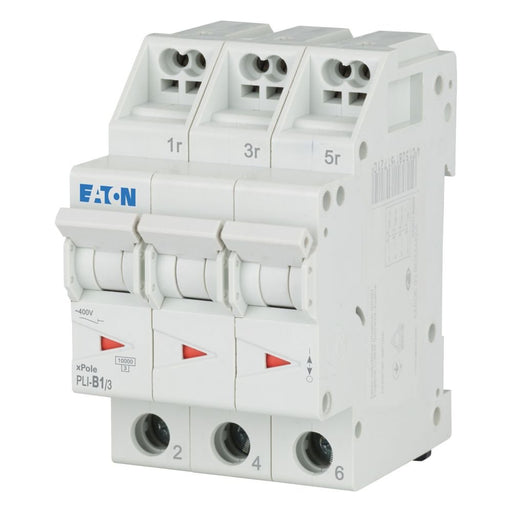 Eaton - Leitungsschutzschalter PLI-B1/3 1 A, 3p,Steckkl. B