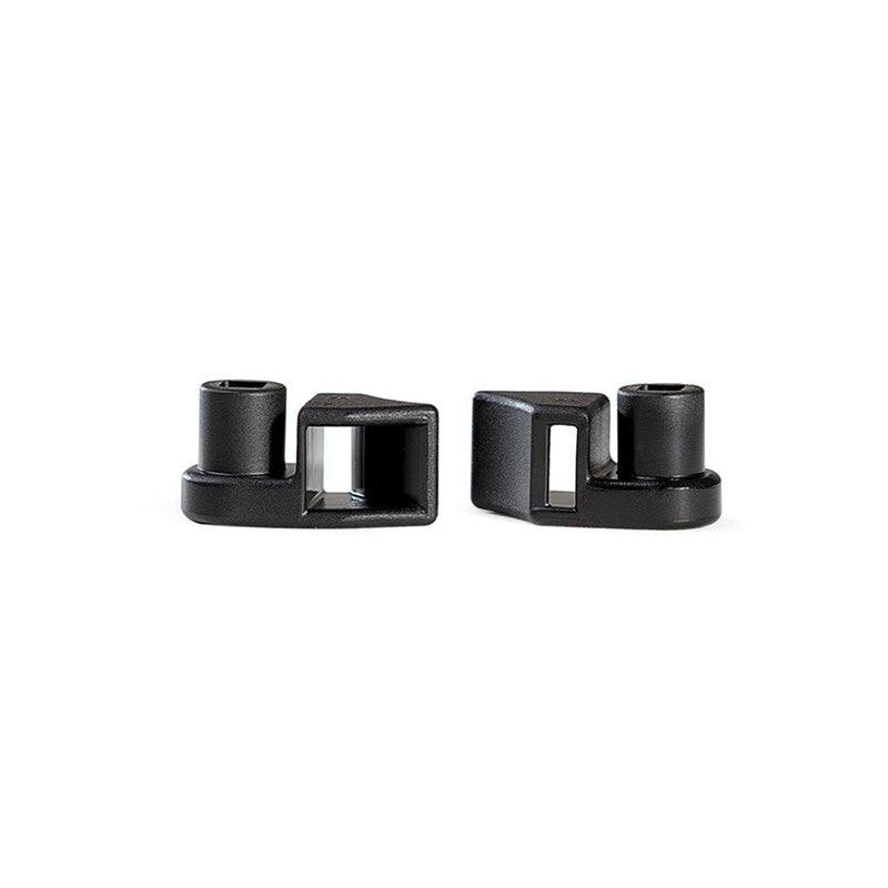 HellermannTyton - Befestigungssockel und -element für Kabelbinder Befestigungssockel SBH2-PA66-BK (500) schwarz − 500 Stück