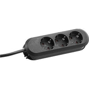 Bachmann - Mehrfachsteckdose Tischsteckdose 3f. 387.170 1,5m sw