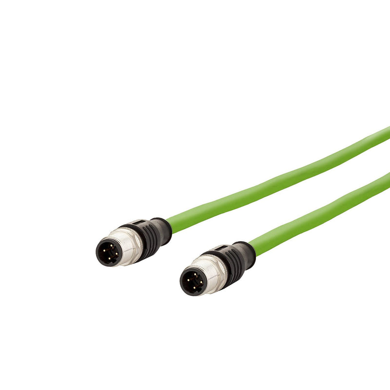 Metz Connect - Patchkabel Kupfer Industrie IndustrialEthernet Leitung 142M1D11030 D-kodiert, 3,0m, M12 − 10 Stück