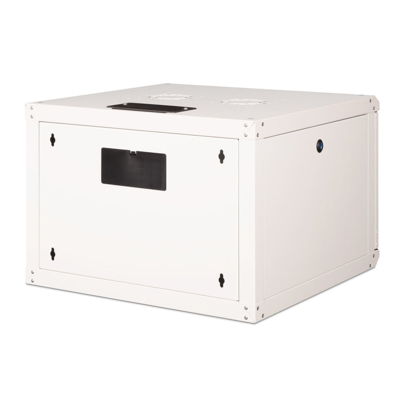 DIGITUS - Netzwerk-/Serverschrank Wandschrank mit Glastür DN-19 07U-6/6 RAL7035 HE 7