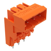 WAGO - Leiterplattensteckverbinder THT-Aufstock-Stiftleiste 232-363 1,0x1,0,abgew.,or − 100 Stück