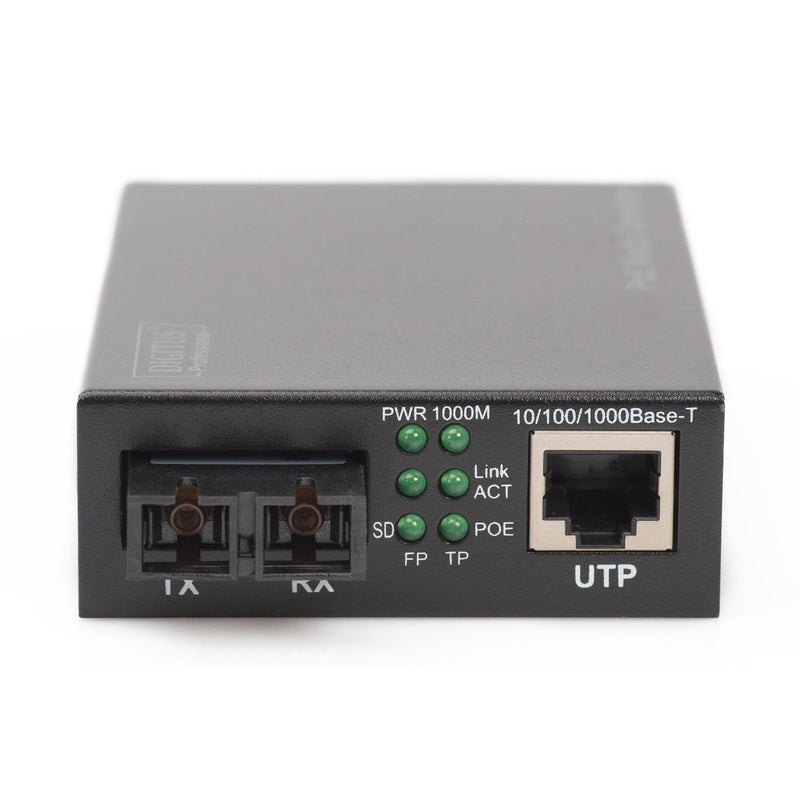 DIGITUS - Media Konverter Gigabit Medienkonverter DN-82150 RJ45 / SC, MM, PSE