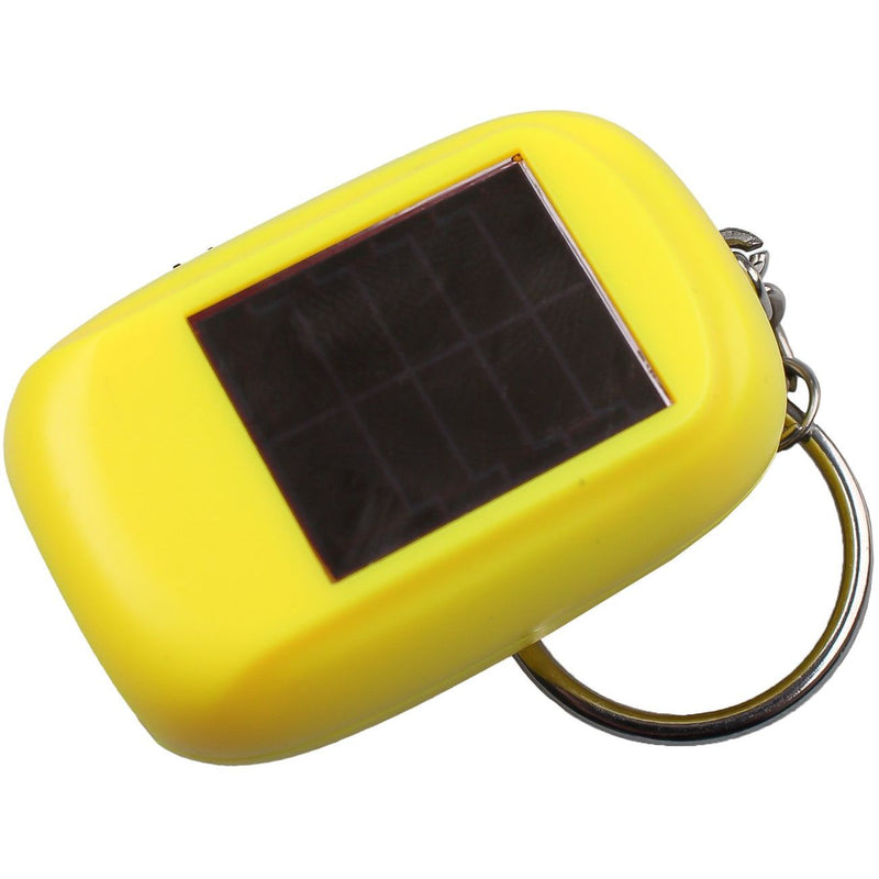 Hückmann - Taschenleuchte Kurbelleuchte Mini Solar SB-1098 Schlüsselanhänger − 40 Stück