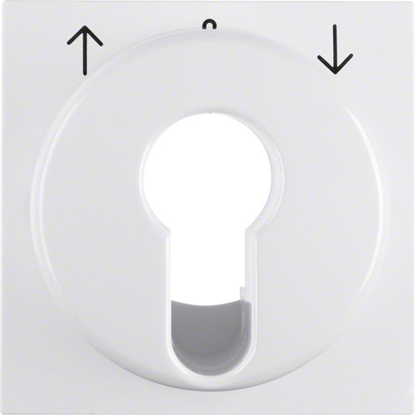 Berker - Abdeckung/Bedienelement für Installationsschalterprogramme Zentralstück 15068989 f.Jal.-Schal.-Tast
