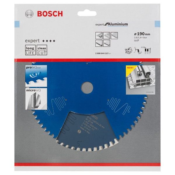 Bosch - Kreissägeblatt Expert for 2608644117 Aluminium T 190 x