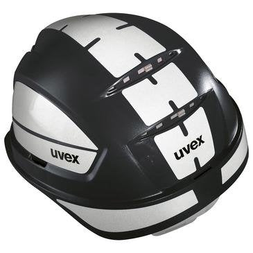Uvex - Schutzhelm pheos B-S-WR schwarz m.Lft 9772937 g. Reflexset