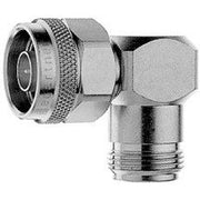 Telegärtner - Koax-Kupplung N-Winkelverbindungsstück 100024150 (M-F),50Ohm,UG-27/U