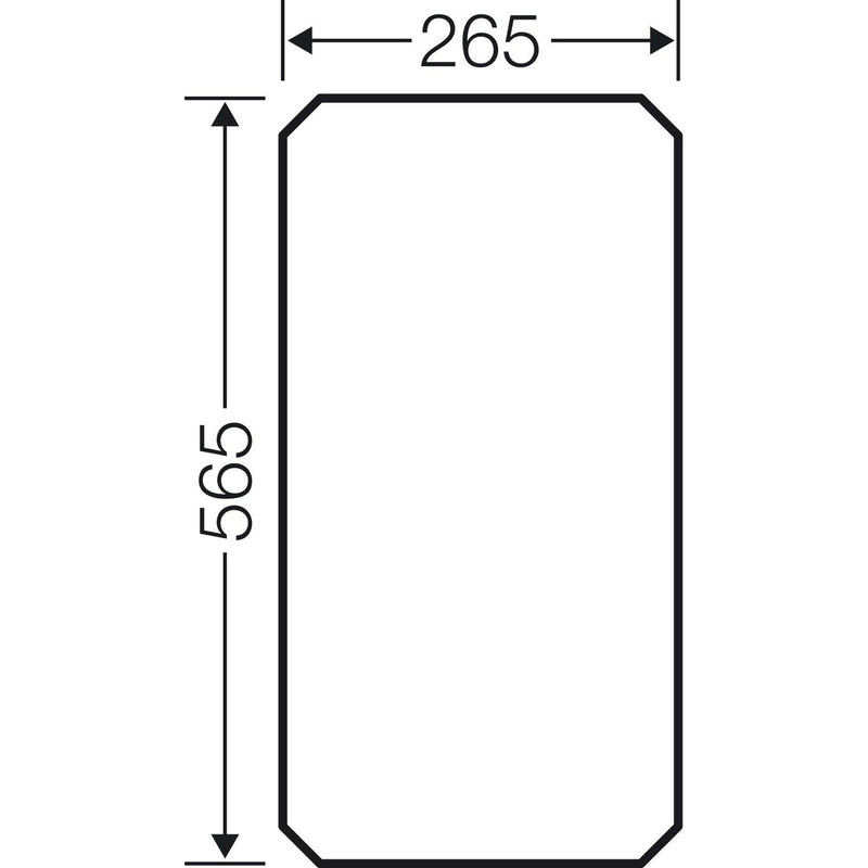 Hensel - Montageplatte für Verteilergehäuse Montageplatte Mi MP 4 4mm stark,f.Mi04