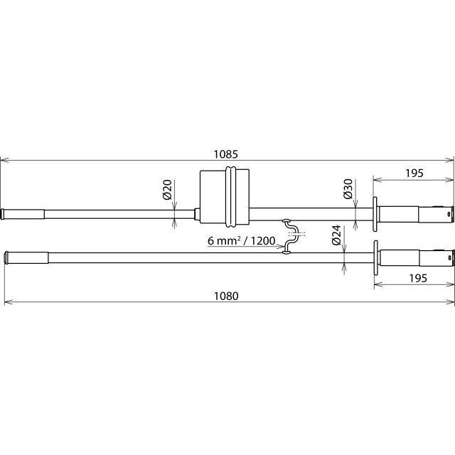 DEHN - Spannungsprüfgerät Gleichspannungsprüfer PHEG2 P SN7407 PHE/G II