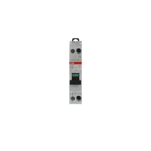 ABB Stotz S&J - Leitungsschutzschalter Sicherungsautomat SN201-C40 6 kA, 40 A, 1P+N