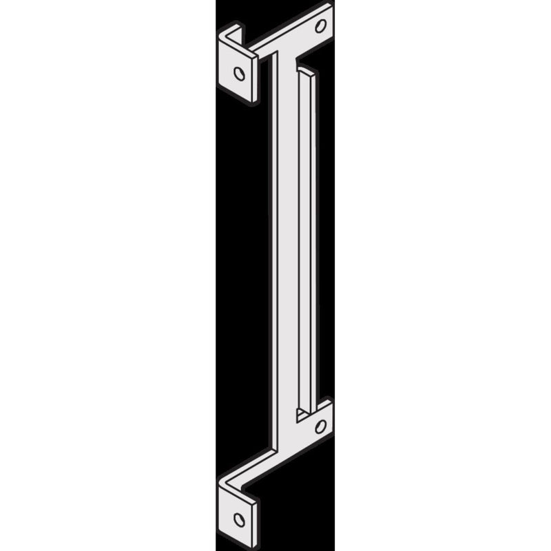 Schroff - Befestigungsteil für Baugruppe mit Rastermaß 482,6 mm (19 Zoll) Leiterplattenhalter 60807011 − 50 Stück