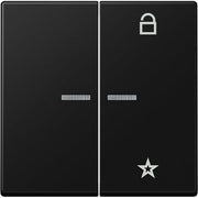 Jung - Bedienelement intelligent eNet Funk-Steuertaste FM A 1701 BF SWM graphitschwarz matt − 1 Stück