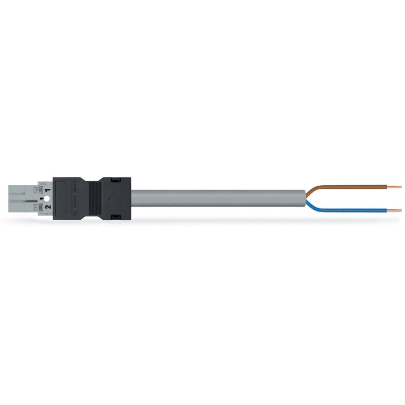 WAGO - Konfektionierte Leitung für steckbare Gebäudeinstallation konfekt. Anschlussleitung 771-8992/206-303 Eca,Stecker