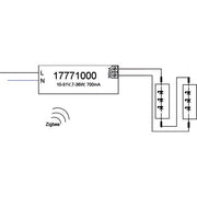 Brumberg Leuchten - LED-Betriebsgerät LED-Konverter Zigbee 17771000 700mA 7-36W
