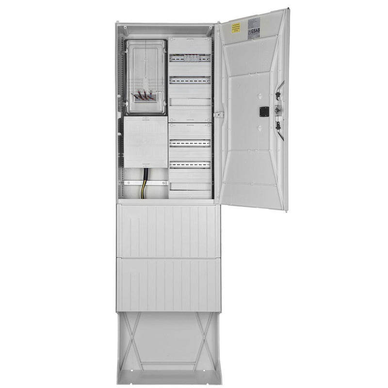 GSAB Elektrotechnik - Zähler-Komplettschrank Zähleranschlußsäule 09.00.1P11HSAV6 AVACON 1 Zähler