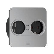 Bachmann - Multi-Tischsteckdose Steckdose TWIST 946.013 2 1xCEE7/3 1xUSB A/C