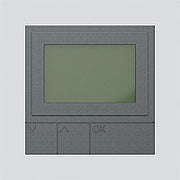 Siedle&Söhne - Funktionsmodul für Türkommunikation Display-Ruf-Modul DRM 612-02 DG Dunkelgrau-Glimmer − 1 Stück