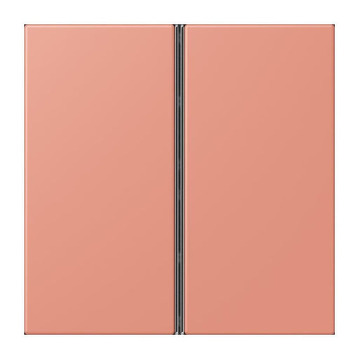 Jung - Abdeckung/Bedienelement für Installationsschalterprogramme Tastensatz 2fach LC 402 TSA 233 locre rouge moyen