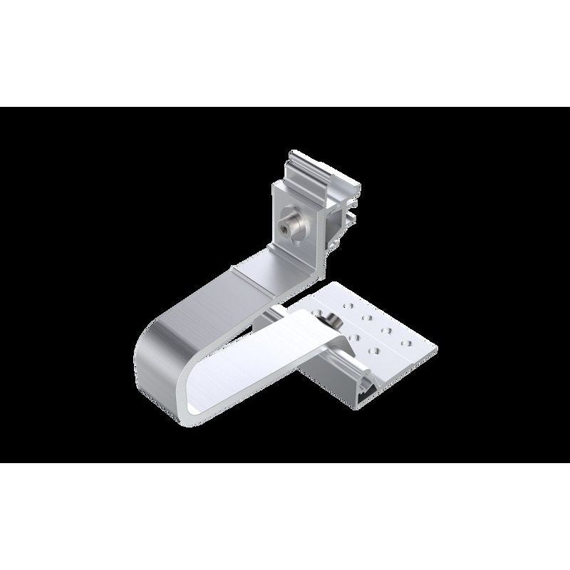 Aerocompact - Photovoltaik-Dach-/Fassadenbefestigung Slim-Low Dachhaken Pfanne XT40CL-Slim-Low 40x8mm, Click − 1 Stück
