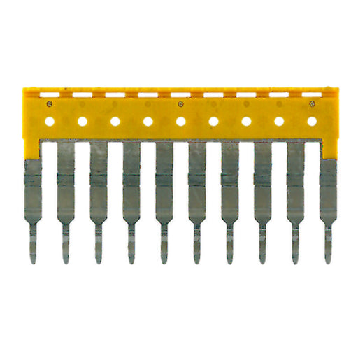 Weidmüller - Querverbinder/Brücker für Reihenklemme Querverbindung ZQV 2.5/10 2,8mm 10pol