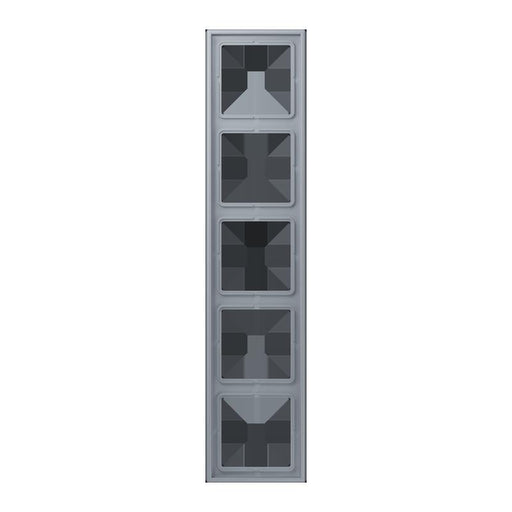 Jung - Abdeckrahmen Rahmen 5-fach LC 985 257 gris clair 59