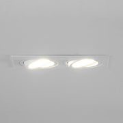 Brumberg Leuchten - Downlight/Strahler/Flutlicht Einbaumodul rechteckig 45023170 2-fach