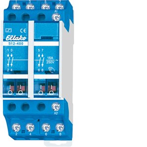 Eltako - Stromstoßschalter S12-400-230V 4S,16A,230V/AC