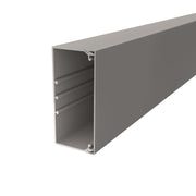 OBO Bettermann - Leitungsführungskanal Wand+Deckenkanal m.Obert. WDK60130GR 60x130mm,PVC − 2 Meter