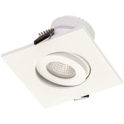 EVN Lichttechnik - Downlight/Strahler/Flutlicht LED-Deckeneinbauleuchte P44430102 ws 3000K 350mA IP44