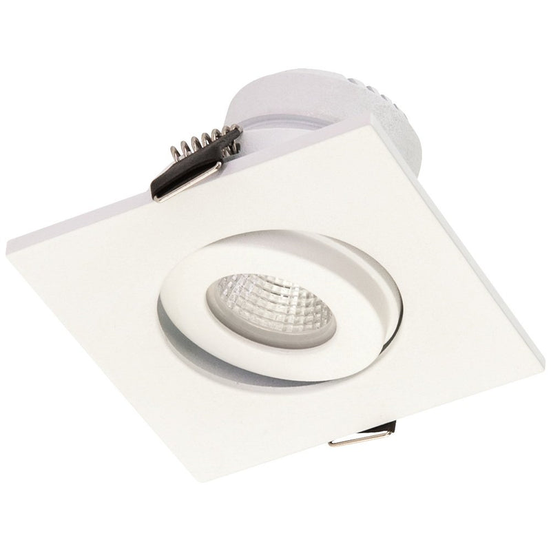 EVN Lichttechnik - Downlight/Strahler/Flutlicht LED-Deckeneinbauleuchte P44430102 ws 3000K 350mA IP44