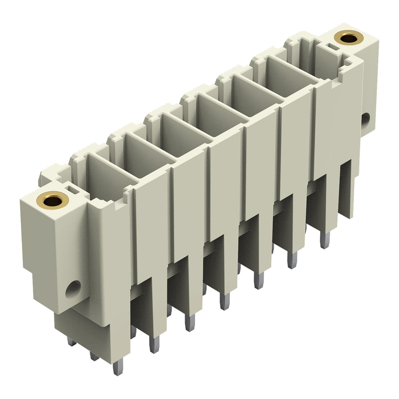 WAGO - Leiterplattensteckverbinder THT-Stiftleiste 831-3607/108-000 1,0x1,2mm,gerade,lgr − 12 Stück