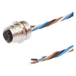 Ipf Electronic - Rundsteckverbinder, Einbau (mit Leitung) Zubehör, Einbaudose AV98A438 komplett 250V