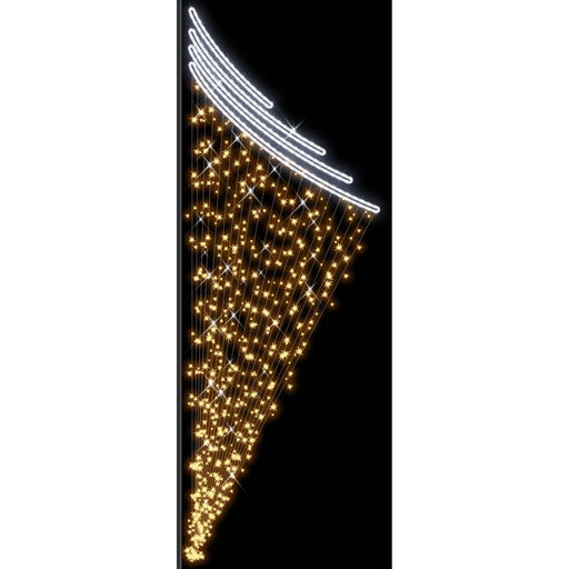 Scharnberger+Hasenbein - Festbeleuchtung Lichterkettenmotiv 58759 Drape Sail 85x233cm