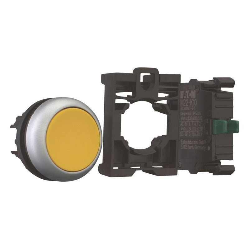 Eaton - Frontelement für Drucktaster Komplettgerät M22-D-Y-K10-BVP Drucktaste